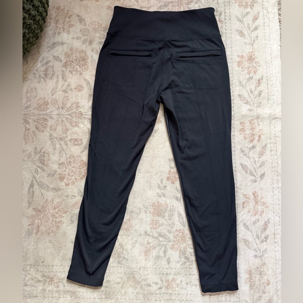 Athleta Delancy Shine Tight Black Legging Size M - Picture 6 of 9